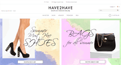 Desktop Screenshot of have2have.se